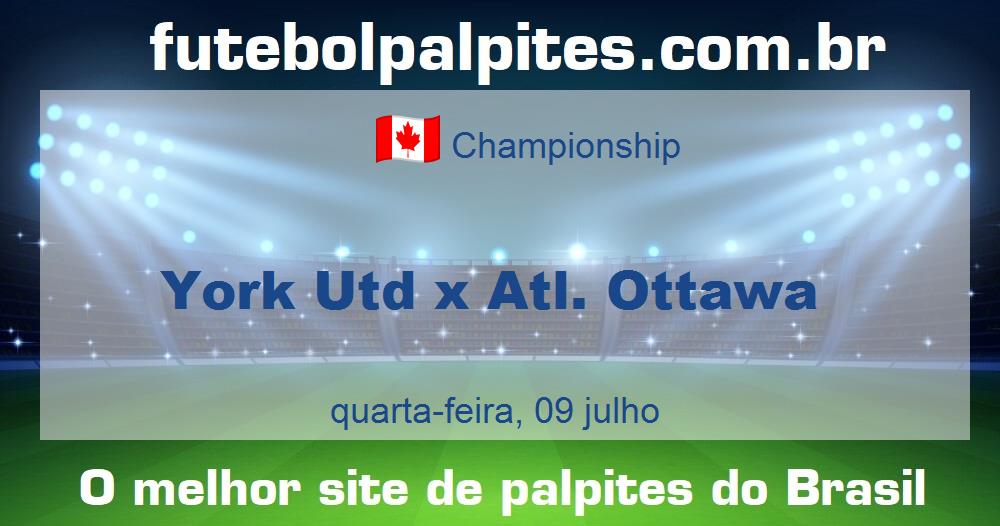 York Utd x Atl. Ottawa York Utd x Atl. Ottawa