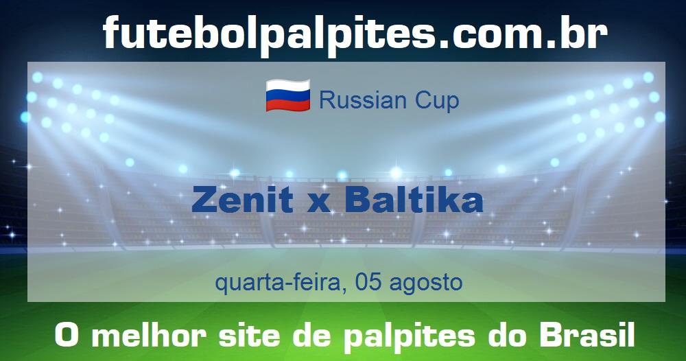 Zenit x Baltika Zenit x Baltika