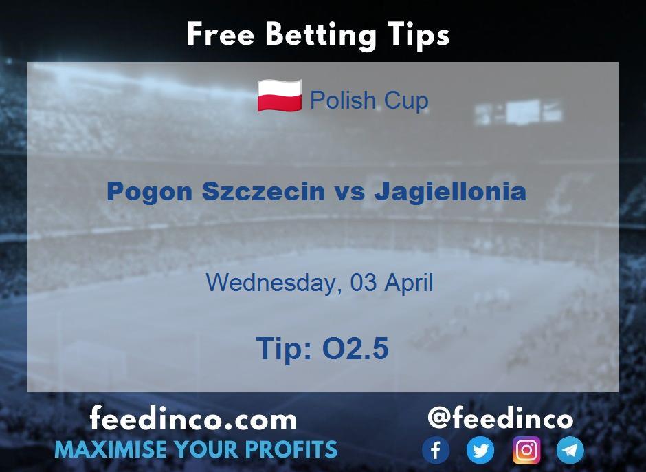 Pogon Szczecin vs Jagiellonia Prediction