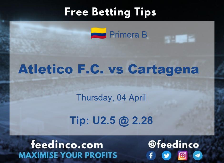 Atletico F.C. vs Cartagena Prediction