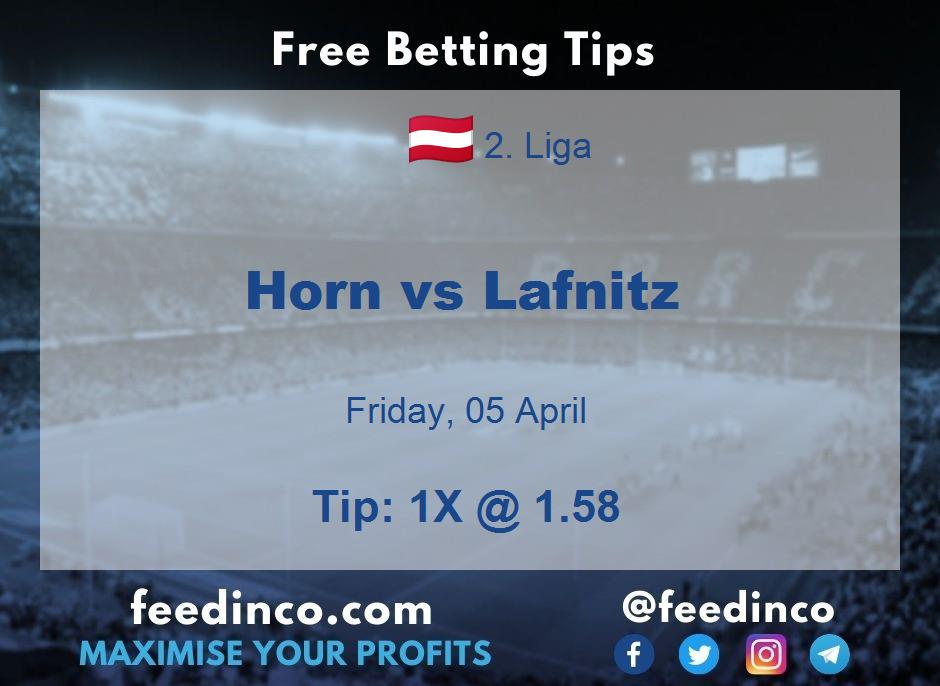 Horn vs Lafnitz Prediction