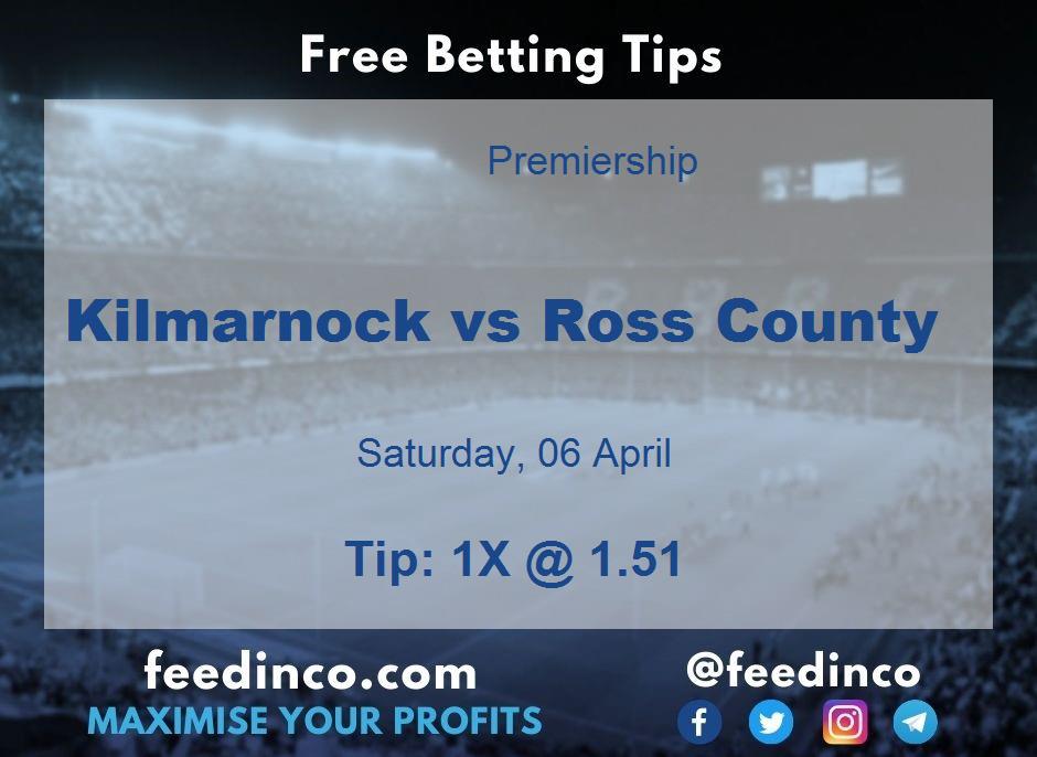 Kilmarnock vs Ross County Prediction