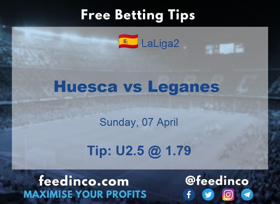 Huesca vs Leganes Prediction