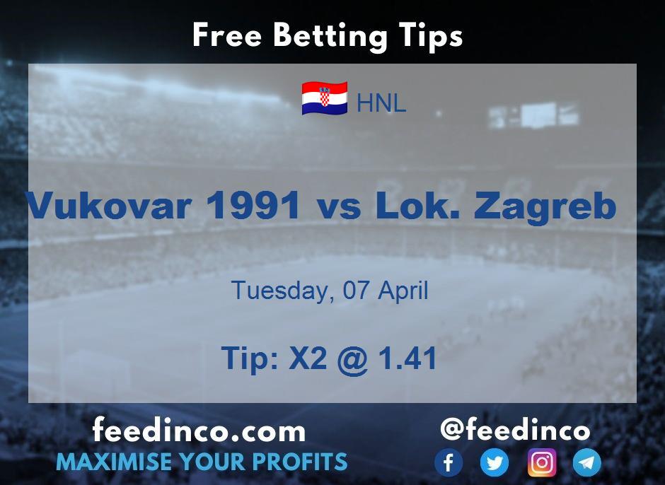 Vukovar 1991 vs Lok. Zagreb Prediction