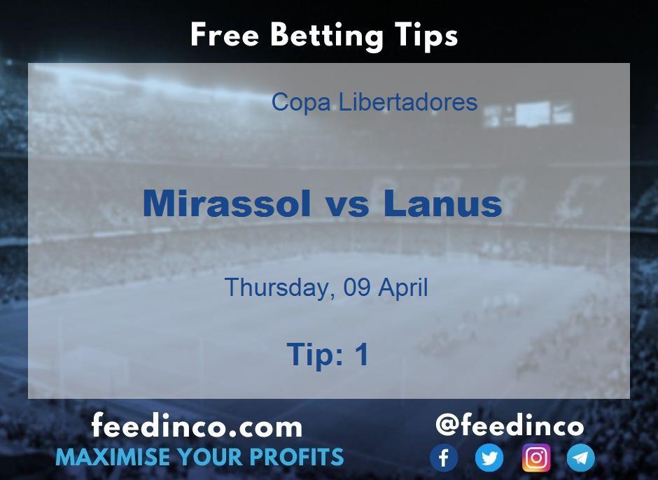 Mirassol vs Lanus Prediction