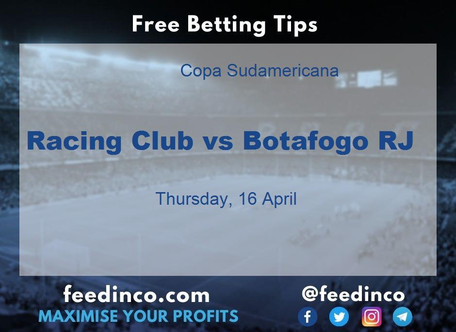 Racing Club vs Botafogo RJ Prediction