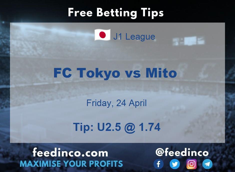FC Tokyo vs Mito Prediction