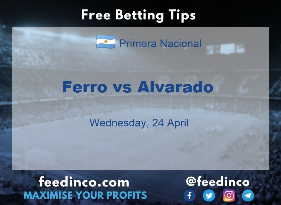 Ferro vs Alvarado Prediction