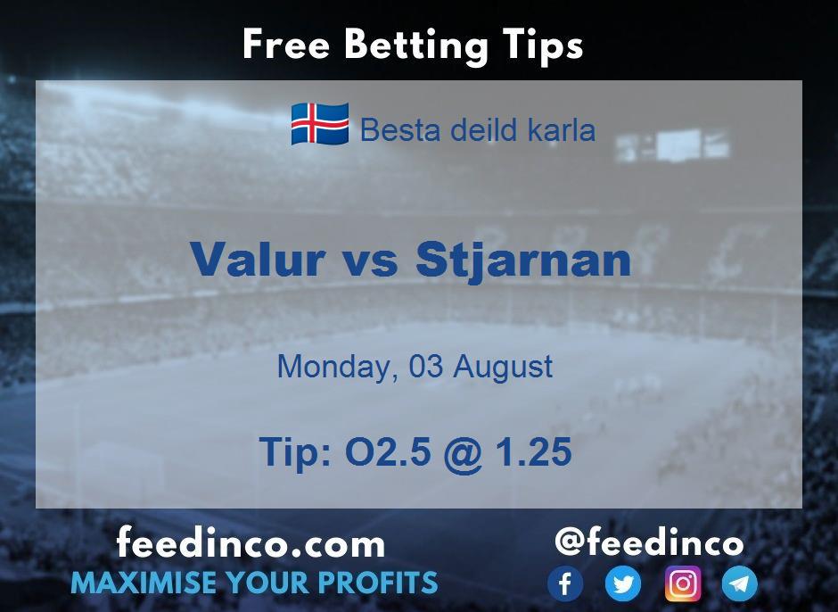 Valur vs Stjarnan Prediction