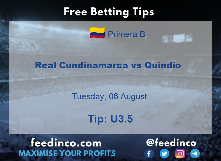 Real Cundinamarca vs Quindio Prediction