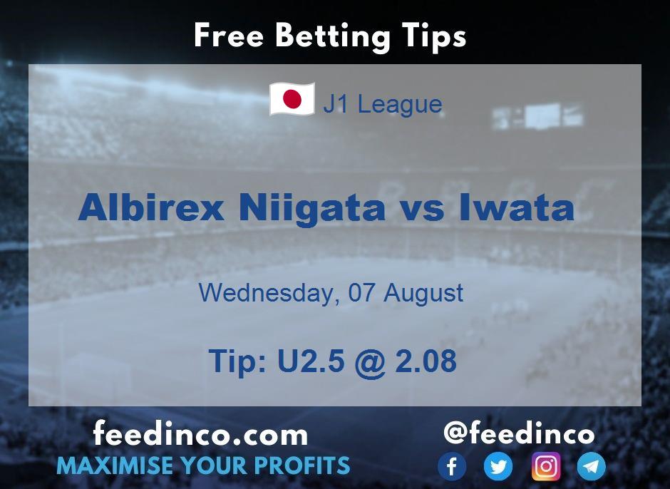 Albirex Niigata vs Iwata Prediction