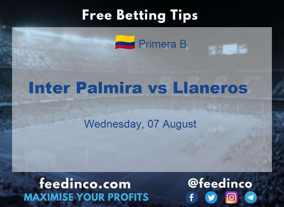 Inter Palmira vs Llaneros Prediction