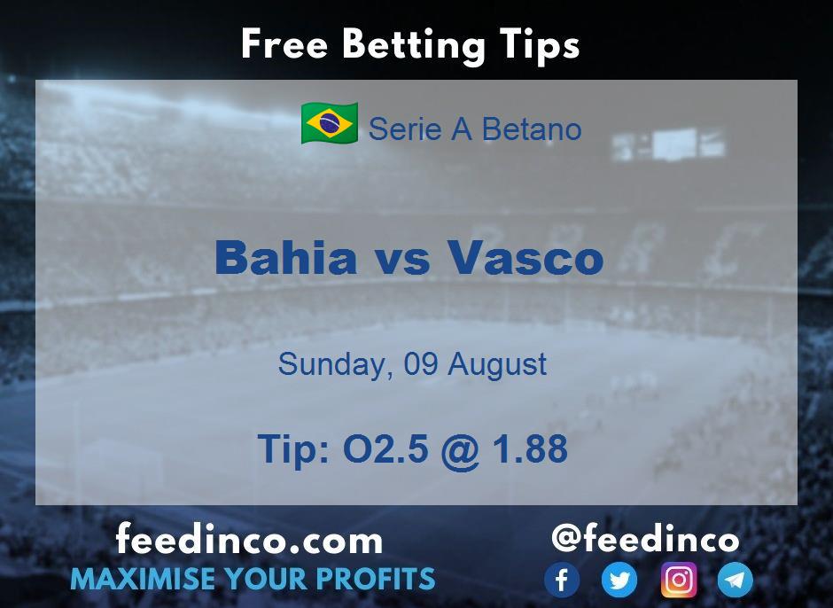 Bahia vs Vasco Prediction Bahia vs Vasco Prediction