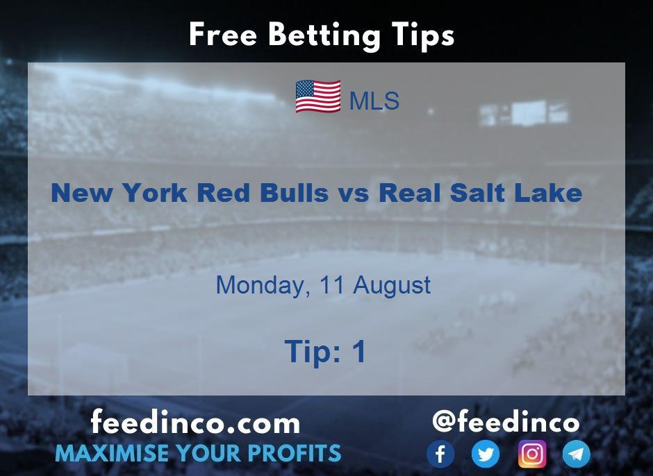 New York Red Bulls vs Real Salt Lake Prediction New York Red Bulls vs Real Salt Lake Prediction