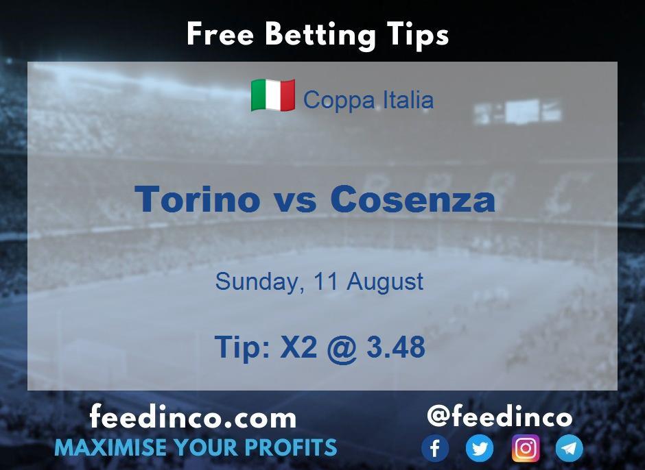 Torino vs Cosenza Prediction