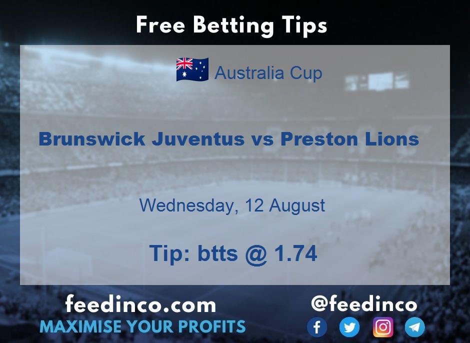 Brunswick Juventus vs Preston Lions Prediction Brunswick Juventus vs Preston Lions Prediction