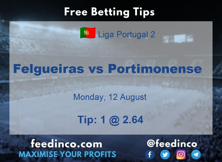 Felgueiras vs Portimonense Prediction