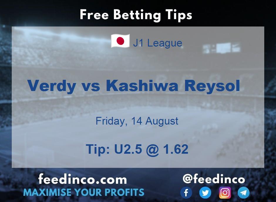 Verdy vs Kashiwa Reysol Prediction