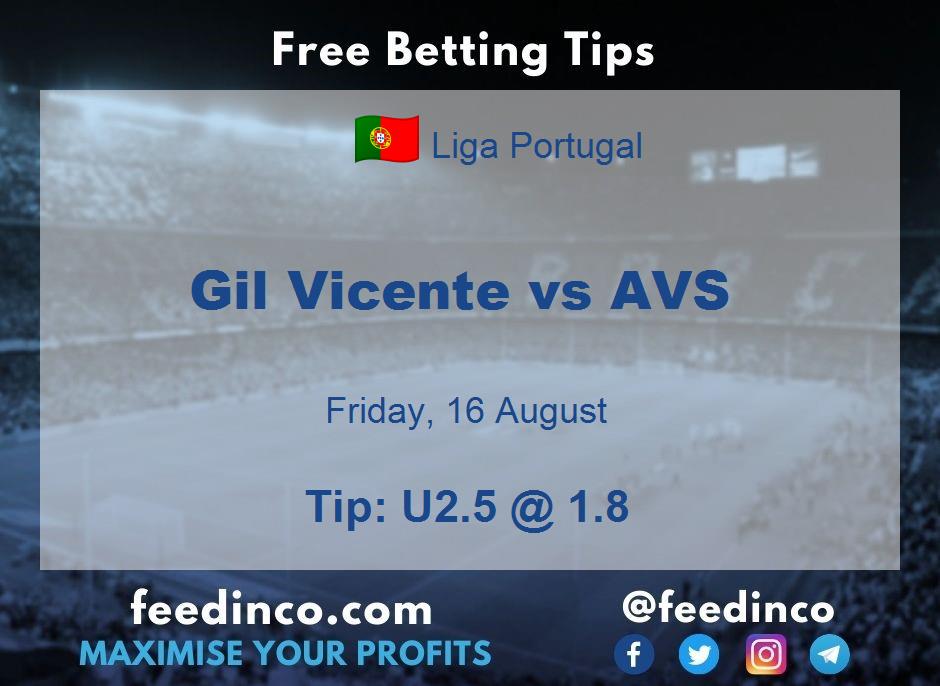 Gil Vicente vs AVS Prediction