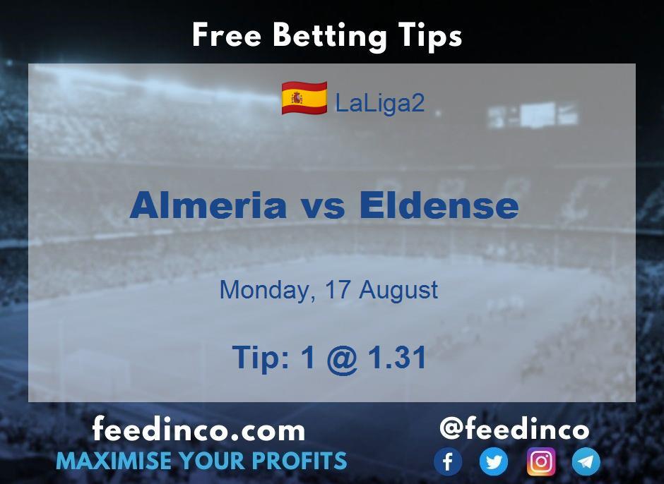 Almeria vs Eldense Prediction Almeria vs Eldense Prediction
