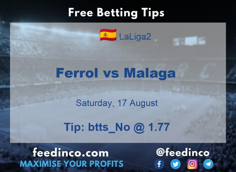 Ferrol vs Malaga Prediction