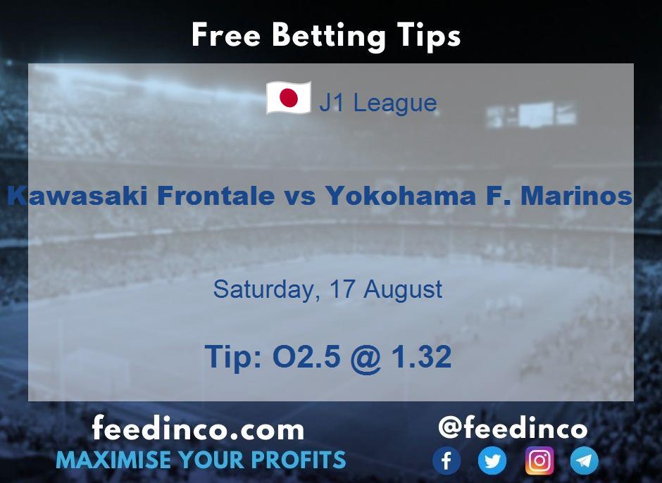 Kawasaki Frontale vs Yokohama F. Marinos Prediction Kawasaki Frontale vs Yokohama F. Marinos Prediction