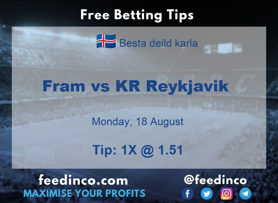 Fram vs KR Reykjavik Prediction