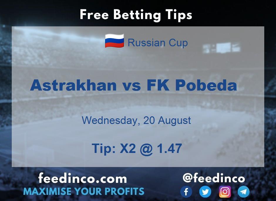 Astrakhan vs FK Pobeda Prediction Astrakhan vs FK Pobeda Prediction