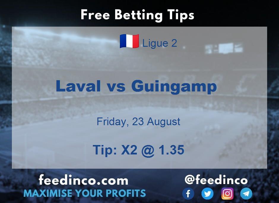 Laval vs Guingamp Prediction