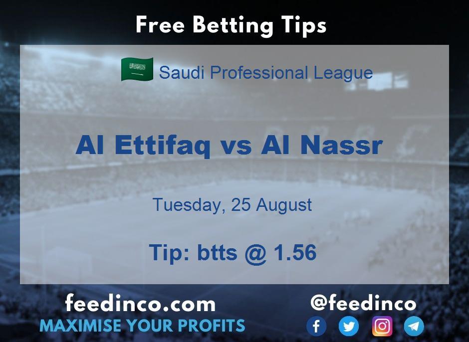 Al Ettifaq vs Al Nassr Prediction
