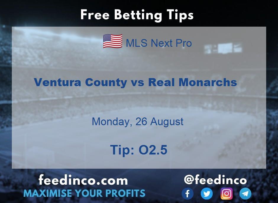 Ventura County vs Real Monarchs Prediction