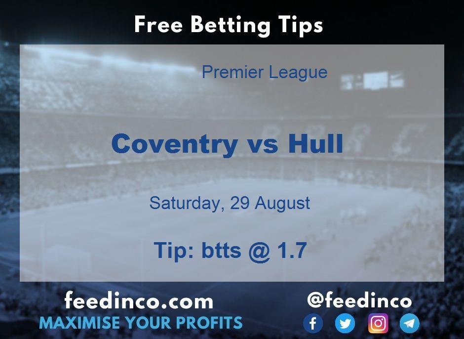 Coventry vs Hull Prediction