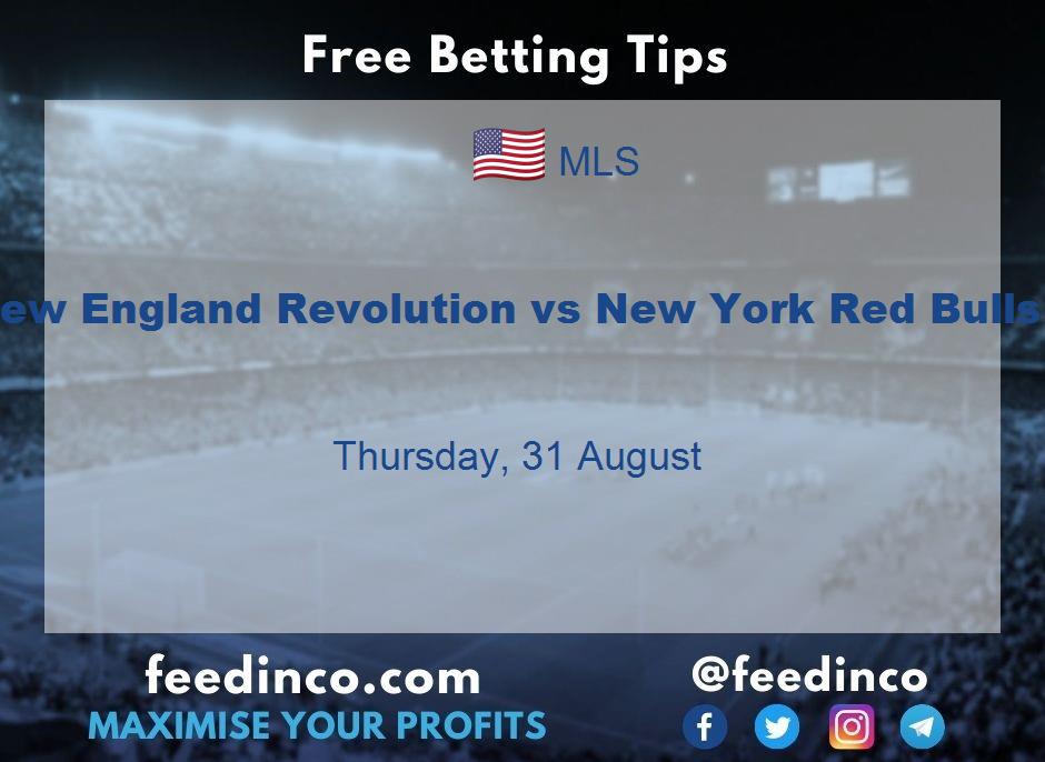 New England Revolution vs New York Red Bulls Prediction