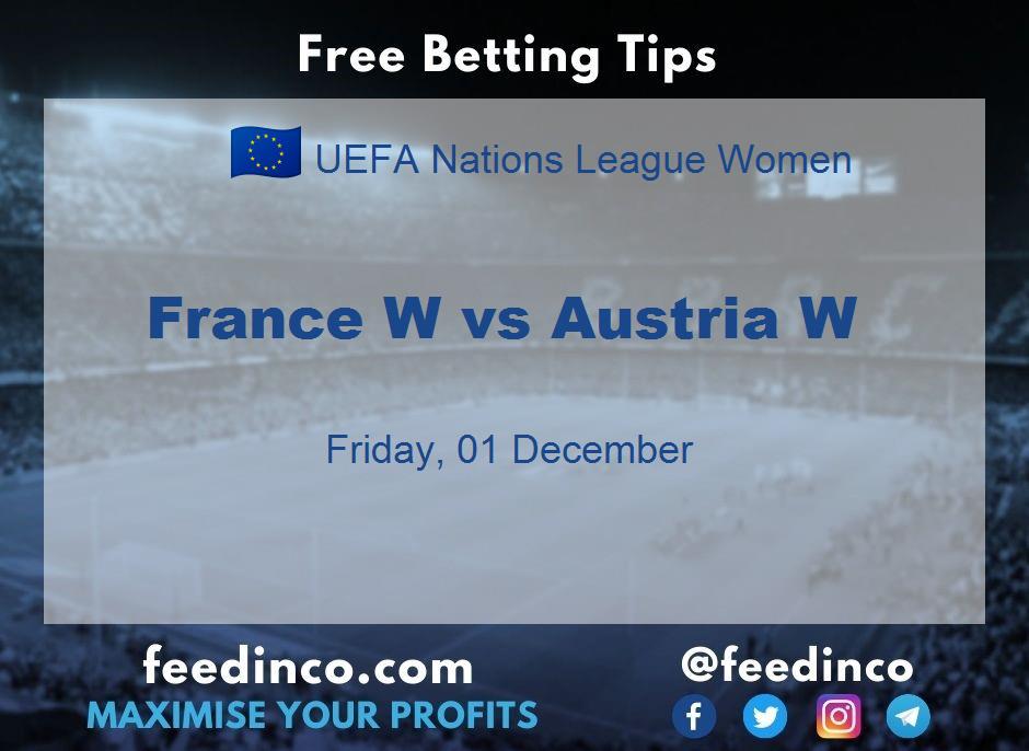 France W vs Austria W Prediction