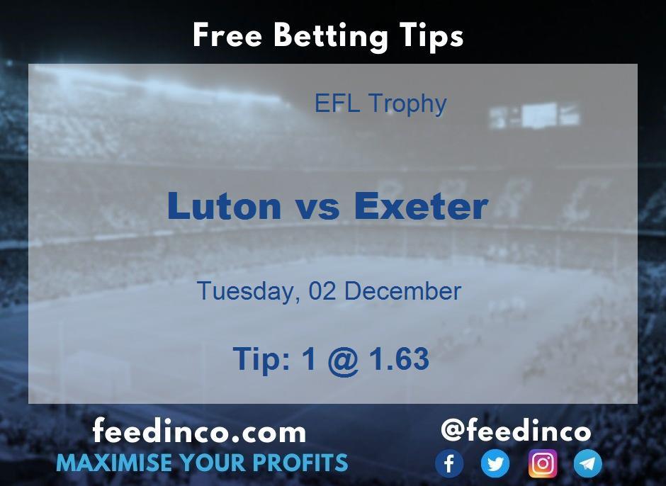 Luton vs Exeter Prediction
