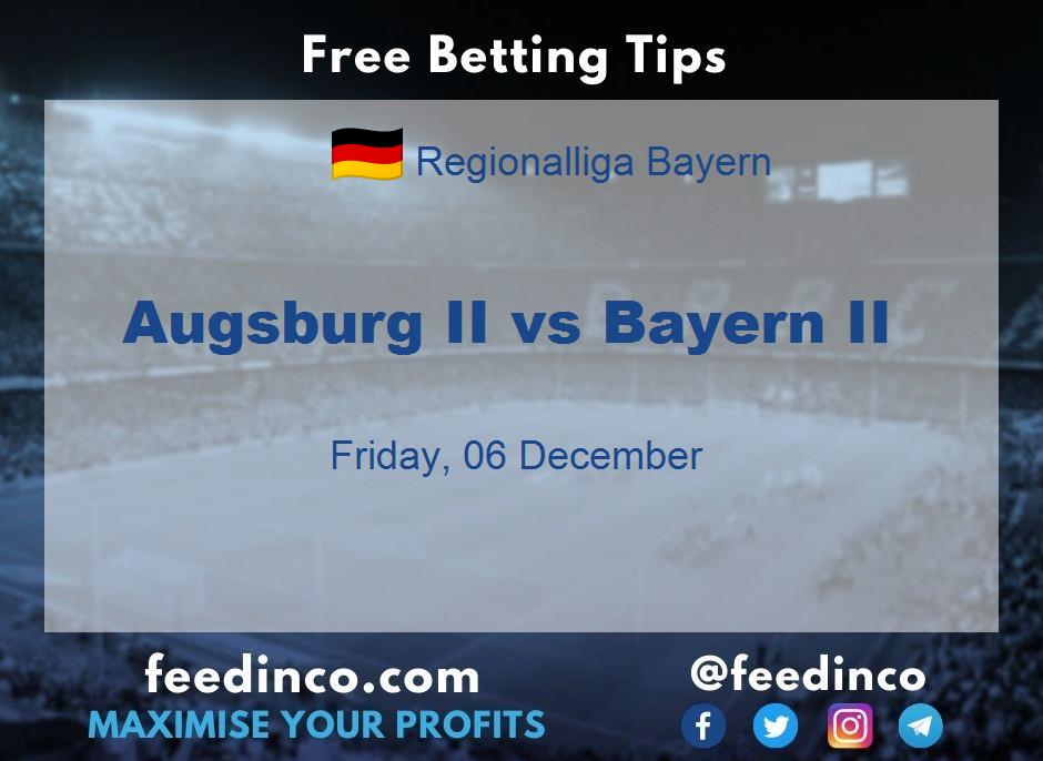 Augsburg II vs Bayern II Prediction