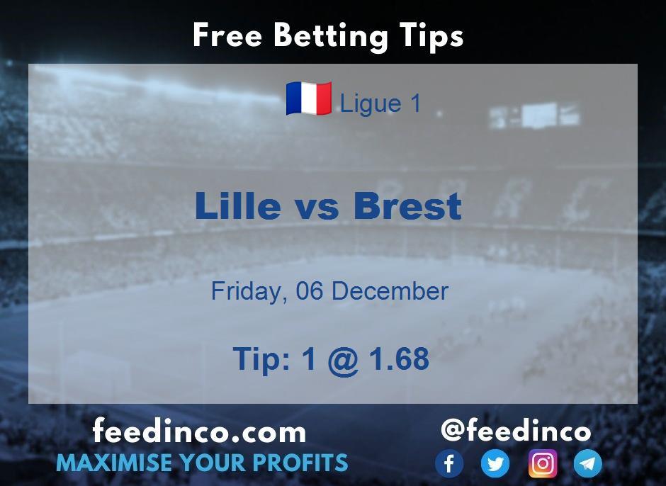 Lille vs Brest Prediction