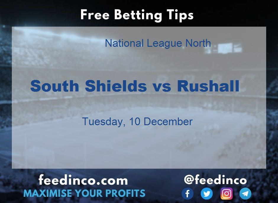 South Shields vs Rushall Prediction South Shields vs Rushall Prediction