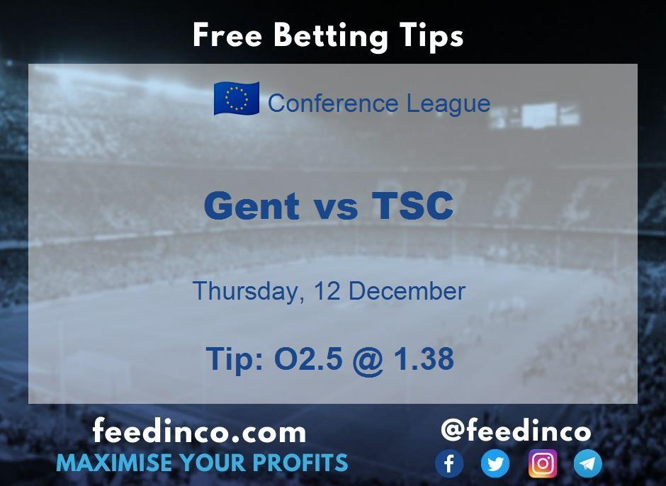 Gent vs TSC Prediction