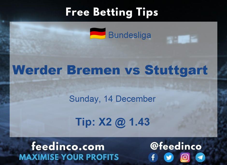Werder Bremen vs Stuttgart Prediction Werder Bremen vs Stuttgart Prediction