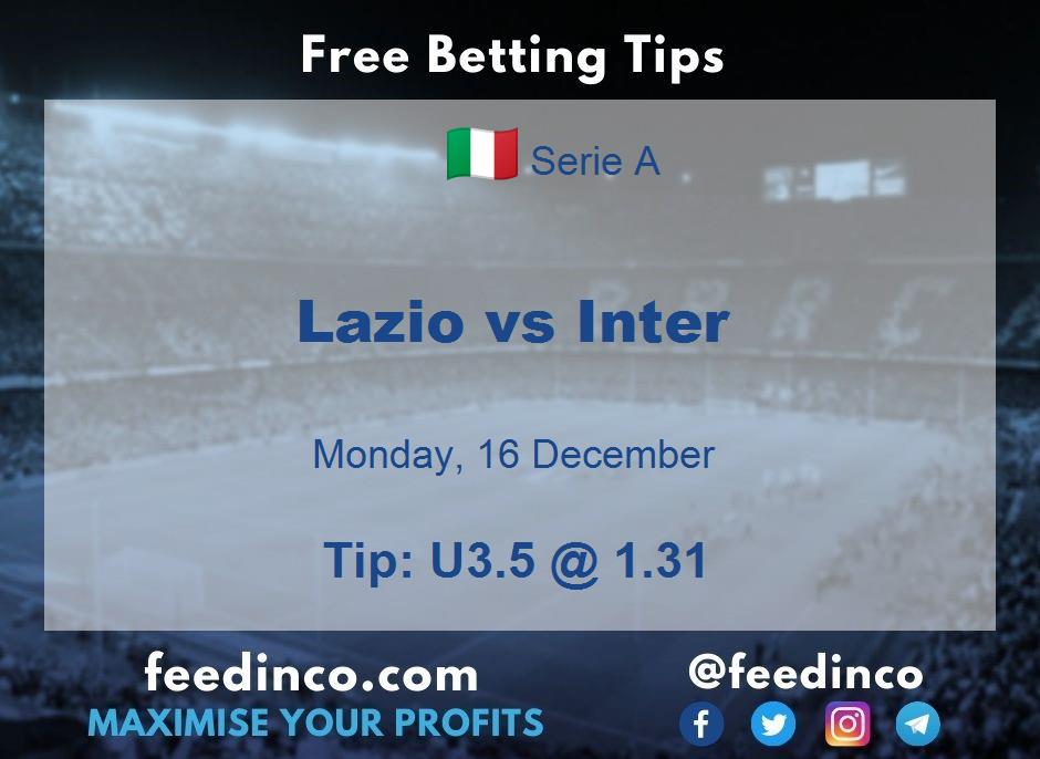 Lazio vs Inter Prediction