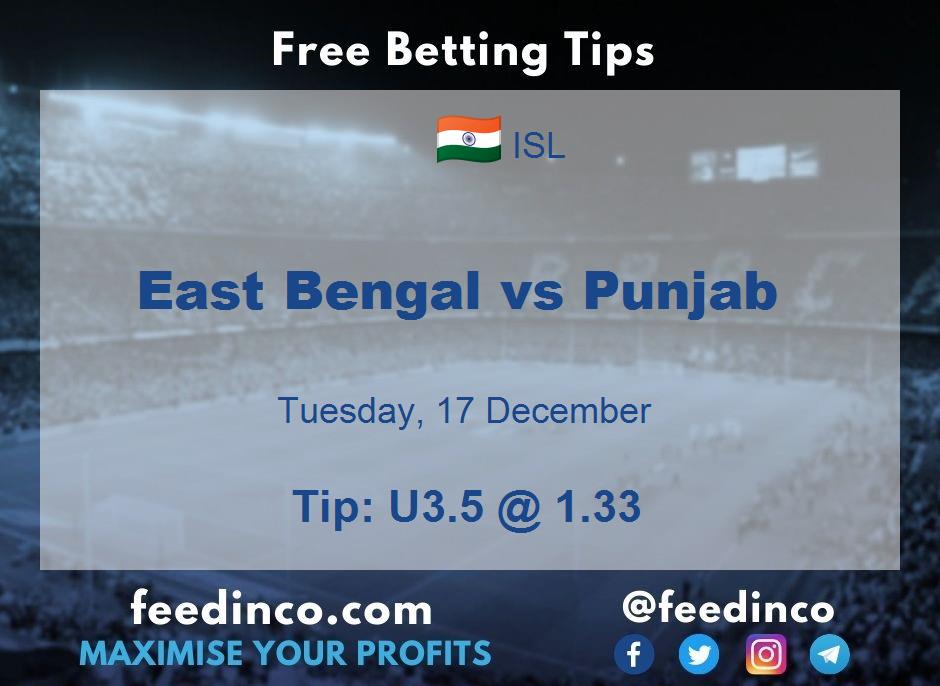 East Bengal vs Punjab Prediction