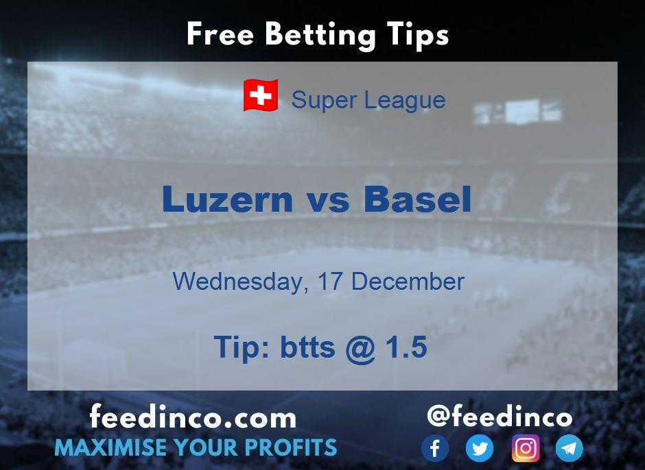 Luzern vs Basel Prediction Luzern vs Basel Prediction