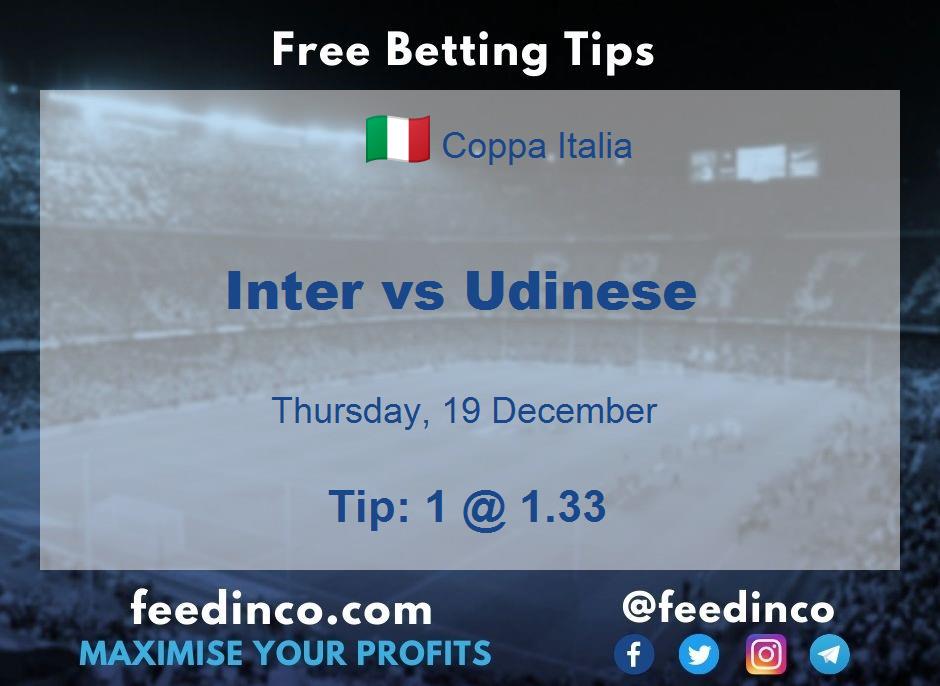 Inter vs Udinese Prediction