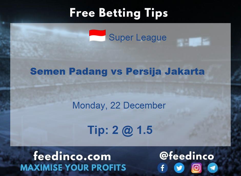 Semen Padang vs Persija Jakarta Prediction Semen Padang vs Persija Jakarta Prediction