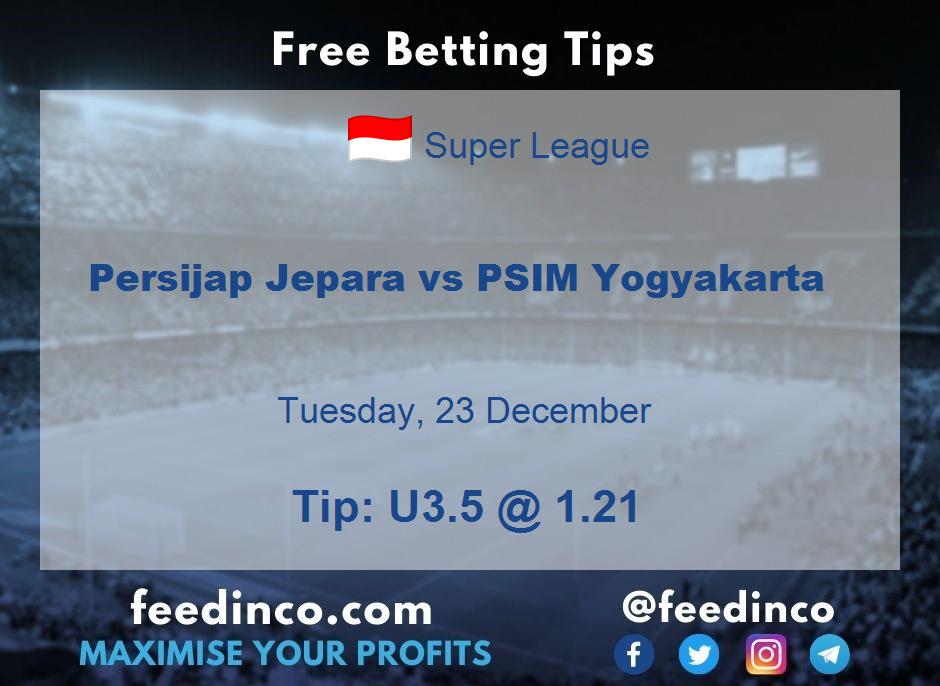 Persijap Jepara vs PSIM Yogyakarta Prediction