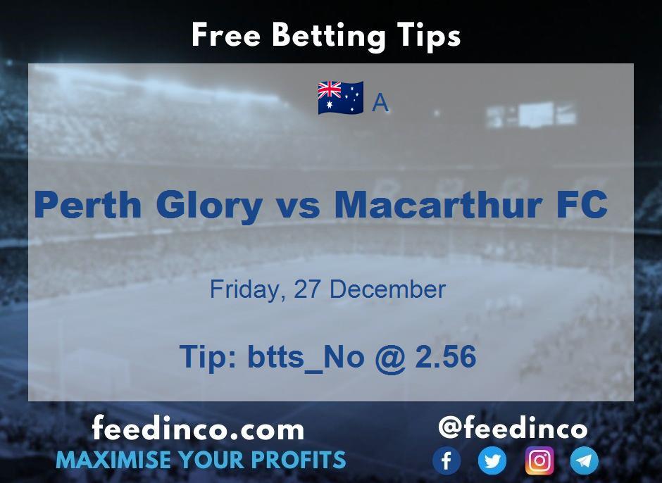 Perth Glory vs Macarthur FC Prediction