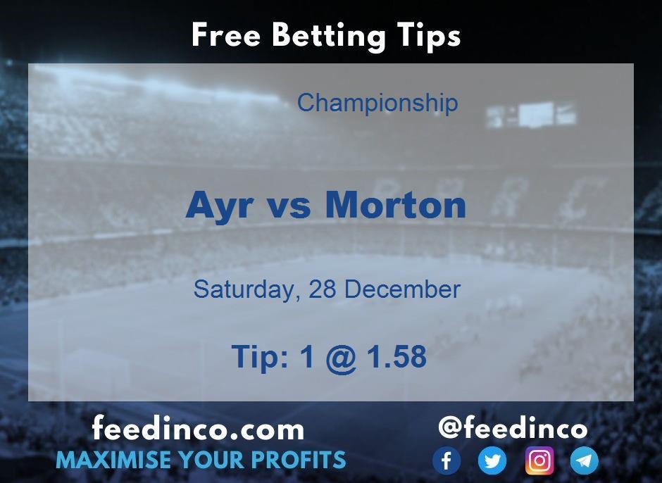 Ayr vs Morton Prediction