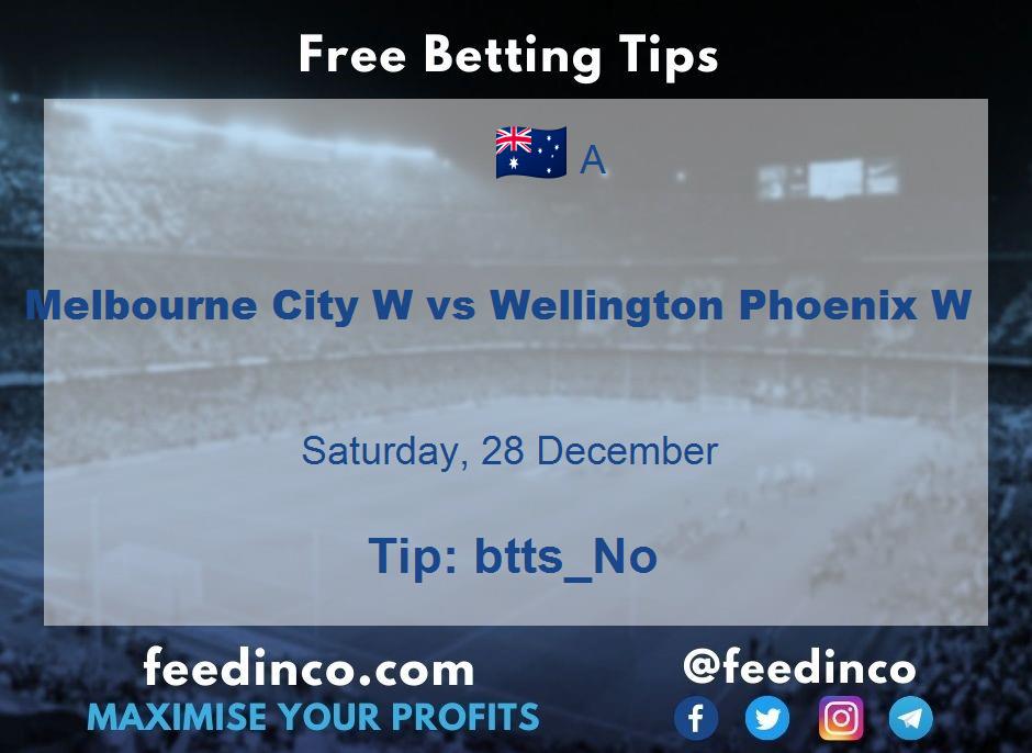 Melbourne City W vs Wellington Phoenix W Prediction