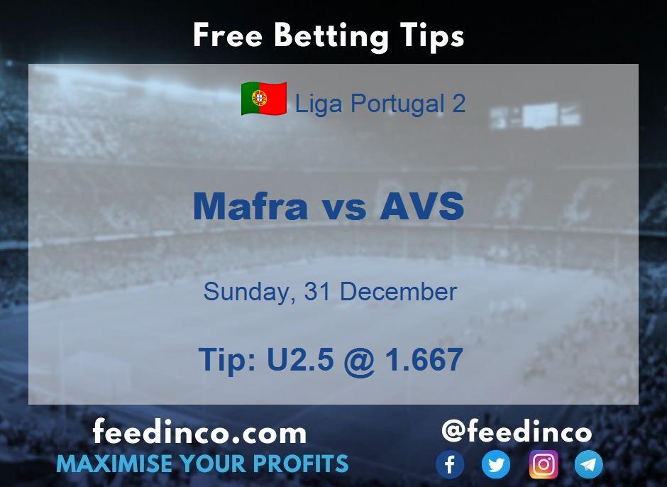 Mafra vs AVS Prediction